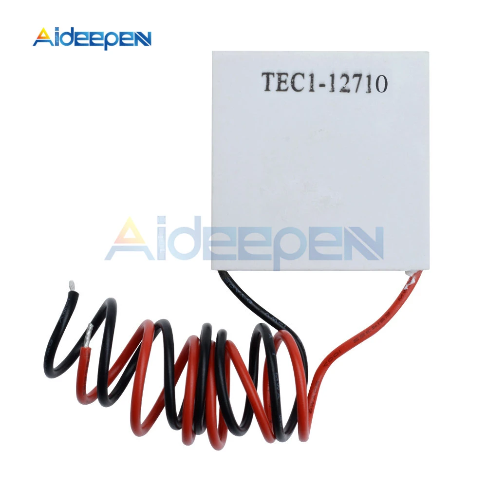 TEC1-12710 154W Heatsink Thermoelectric Cooler Cooling Peltier Plate Module TEC1-12710 154W Heatsink Thermoelectric Cooler Cooling Peltier Plate Module