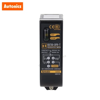 

24-240VDC/VAC photoelectric switch 700mm Photo sensor BX700-DFR-T diffuse reflective contact output built in timer function