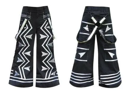 Raver ore Techno Hardstyle Tanz Hose 