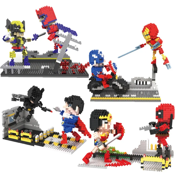 

Avengers 4 Final Wars Super Hero Iron Man Batman Compatible Legoingly Figures Building Blocks Bricks Set Model Toys For Children