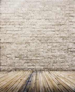 

Vinyl photography backgrounds bricks wall wood floor coffee shop Photo backdrops for photography studio accessories props