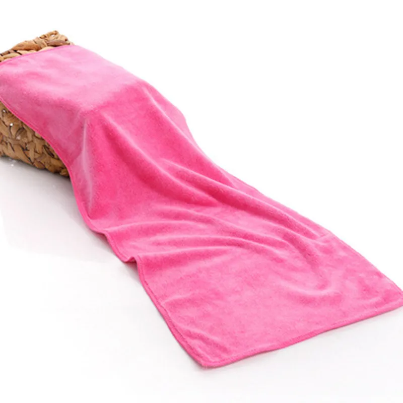 Размер: 30X30/40/60 см микроволокно суперабсорбирующее полотенце для автомойки уход воском для очистки Полотенца бытовой быстросохнущая ткань Полотенца Чистящая салфетка - Цвет: pink