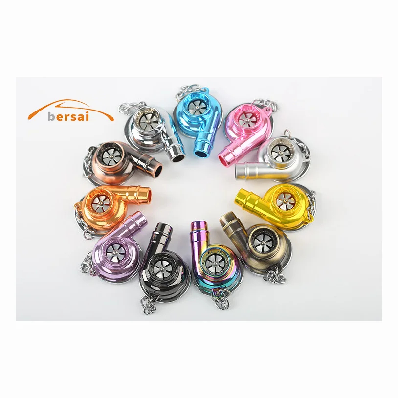 

Turbo Keychain Car Turbocharger Keyring Mini KeyRing Activity Gift Children's Gift Trinkets Car keyring car keychain car styling