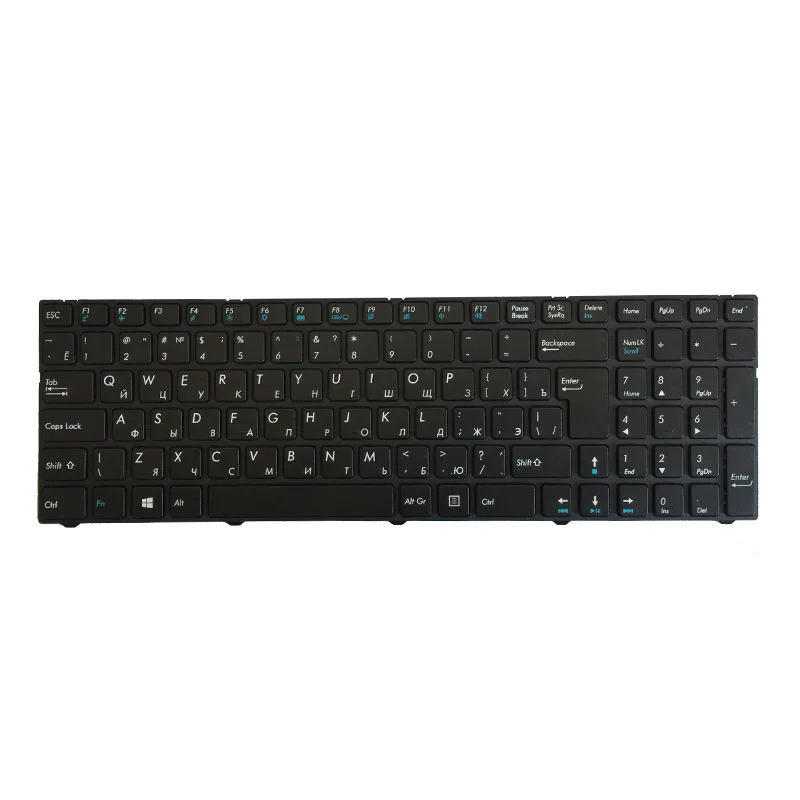  Russian Laptop Keyboard for DNS 0170702 0170703 0170704 0170705 0800933 0801151 0801208 0801263 080