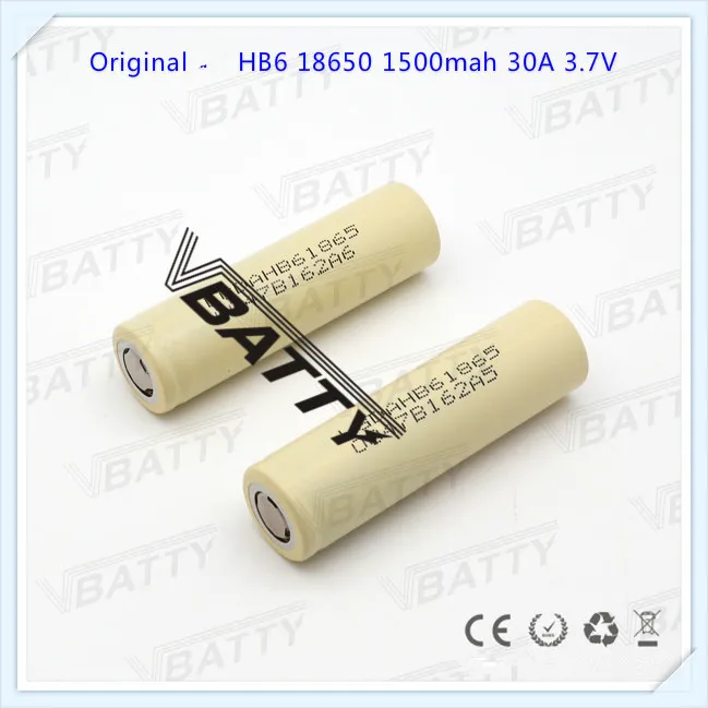 HB6 18650 30A 3.7V 3