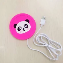 Лидер продаж милый мультфильм теплее чашки Pad горячие напитки силиконовый мат нагреватель для молоко чай кофе кружка