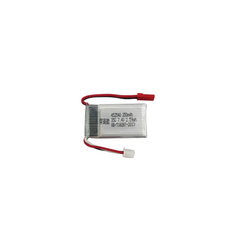 7 4 V 350 mah литиевая батарея для MJX X401H X402 четыре оси самолета аксессуары Пульт