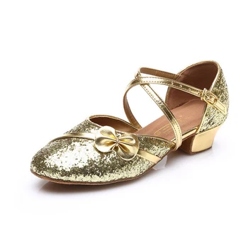 

Kids girls Latin Ballroom dance shoes tango dance shoes 3CM heels