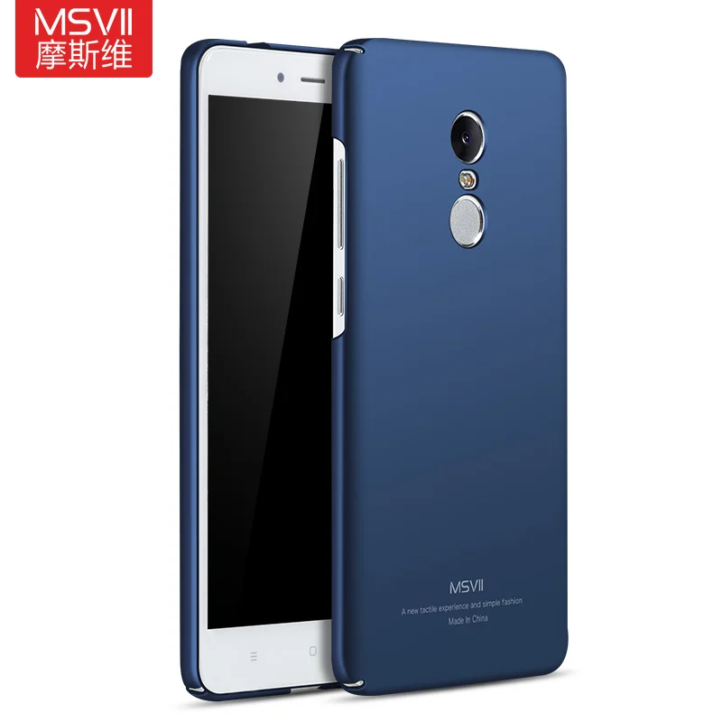 MSVII Роскошный чехол для Xiaomi redmi note 4 pro Global чехол Xiomi redmi note 4X4 X pro prime Чехол Ультра тонкая жесткая задняя крышка из ПК