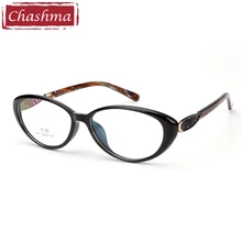 Chashma бренд кошачий глаз очки оправа женские черные очки TR90 модные стильные оптические женские очки оправа