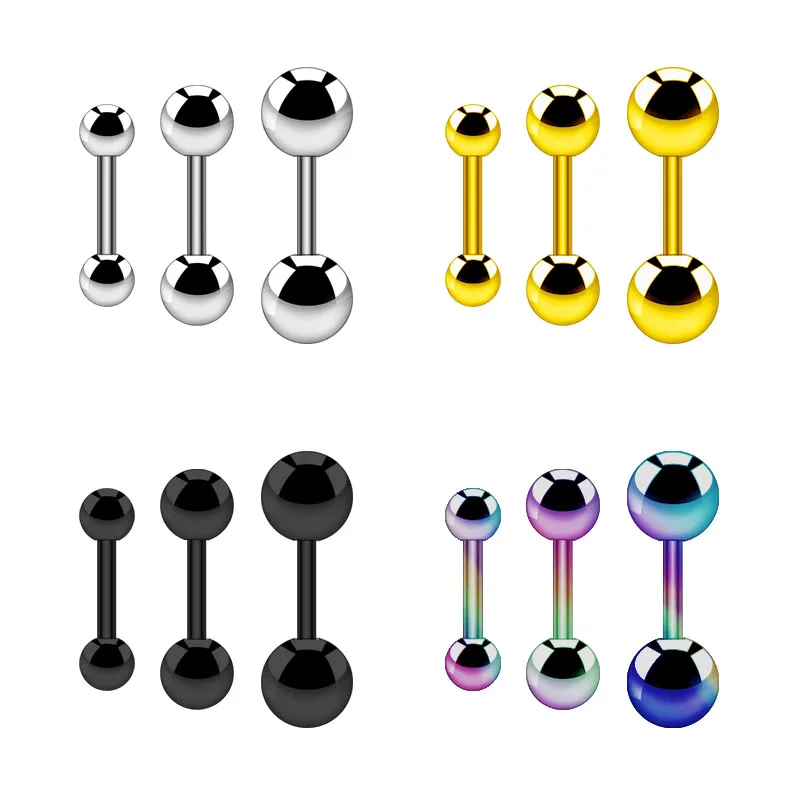 1 пара, маленькие серьги-гвоздики, беруши, штанга, Brincos, титановая сталь, серебро, черный, радуга, золото, 3 мм, 4 мм, 5 мм, ювелирные изделия