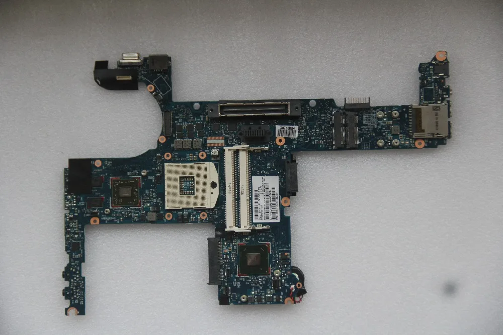Материнская плата 642753 001 для ноутбука HP 6460B 8460P с 216 0809024 GPU бортовой QM67 DDR3 полностью