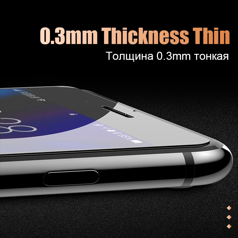 9H Protective Glass For iPhone 6 7 5 S SE 6s 8 Screen Protector iPhone 7 Xs Max Xr Tempered Glass On iPhone X 6 S 7 8 Plus Glass