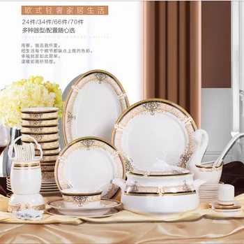 

Dinnerware ceramics Bowl Dish Soup bow Grace Gift Kitchen Cooking Tools Accessory Household Tableware Home Decor Porcelain