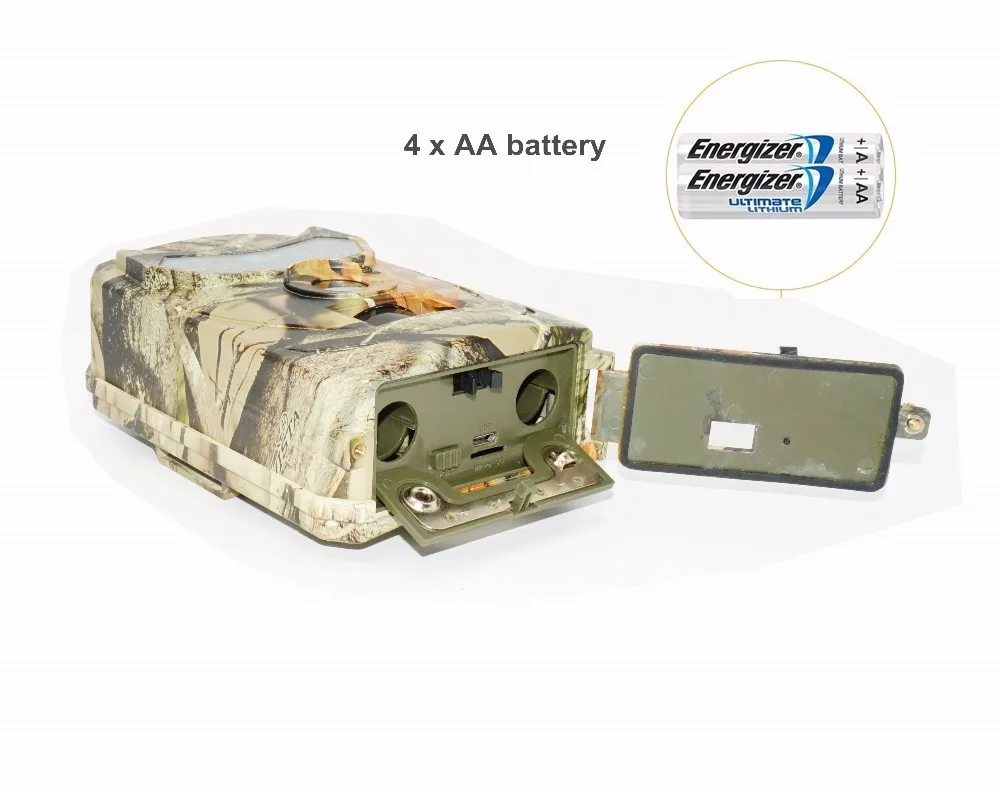 Wildlife Camera Trap 12MP 1080P Motion triggered hunting photo video camcorder IP56 Waterproof outdoor night vision trail camera (2)