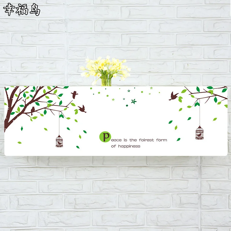 

Indoor Air Conditioner Cover Wall Mounted Decorative Hood Embroidery 74 79 81 83 86 89 95 105 x 30 x 20cm Tree Birdcage