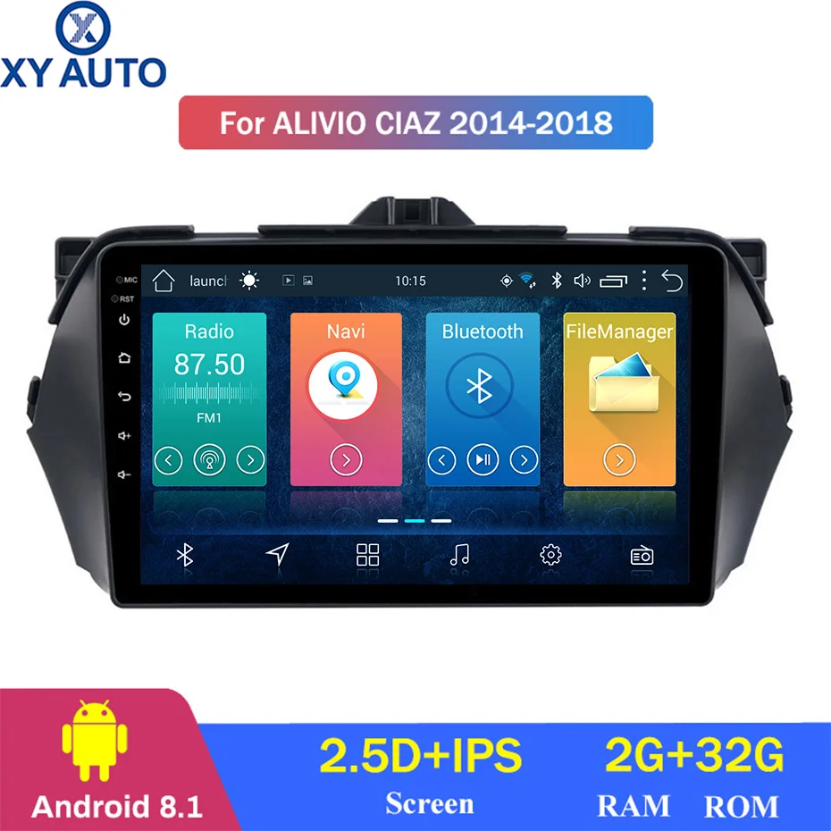 Cheap 9 inch 2.5D IPS HD multi-touch screen Android 8.1 2G RAM 32G ROM NAVI for SUZUKI Alivio 2014-2018 with Bluetooth USB WIFI SWC 0 Cheap 9 inch 2.5D IPS HD multi-touch screen Android 8.1 2G RAM 32G ROM NAVI for SUZUKI Alivio 2014-2018 with Bluetooth USB WIFI SWC 0