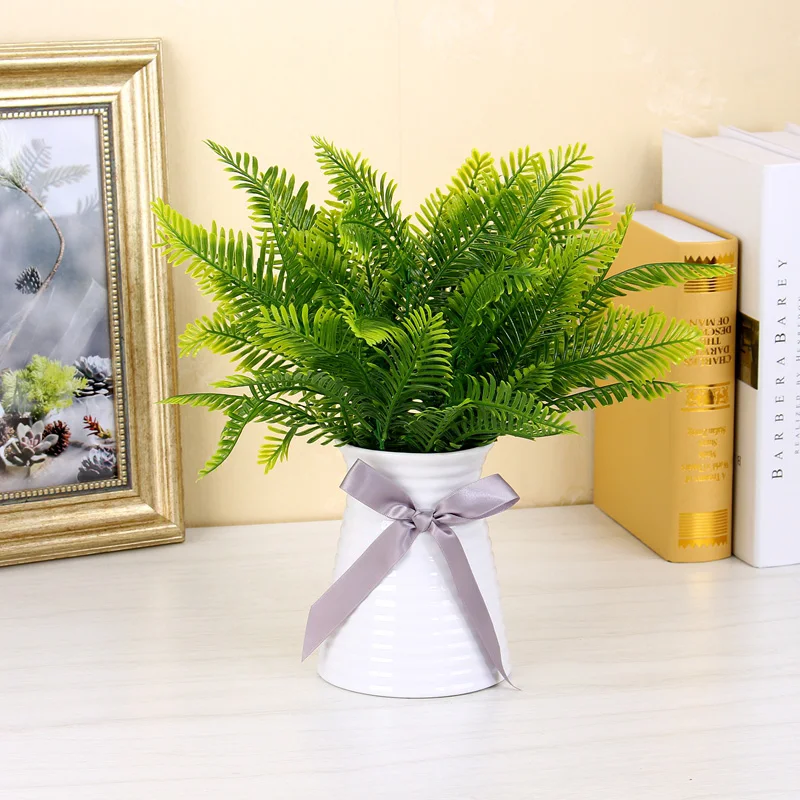

Artificial Flower Plants Persian Tropical Palm Tree Leaves Graduation 2019 Home Accessories Decoration Photography Decorative