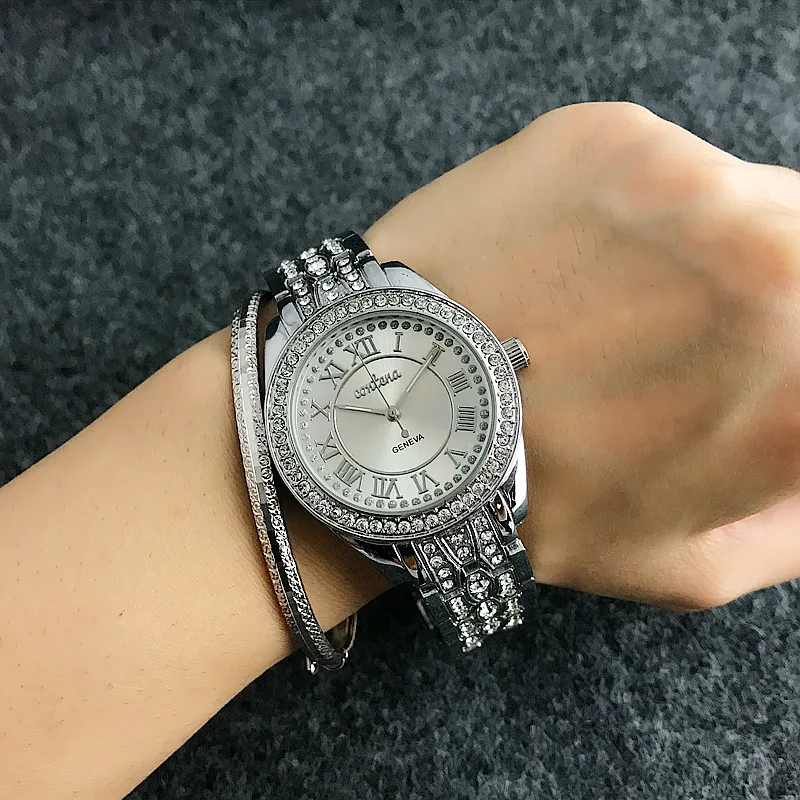 Top Brand Luxury Quartz Wrist Watch Bracelet Women Watches CONTENA 