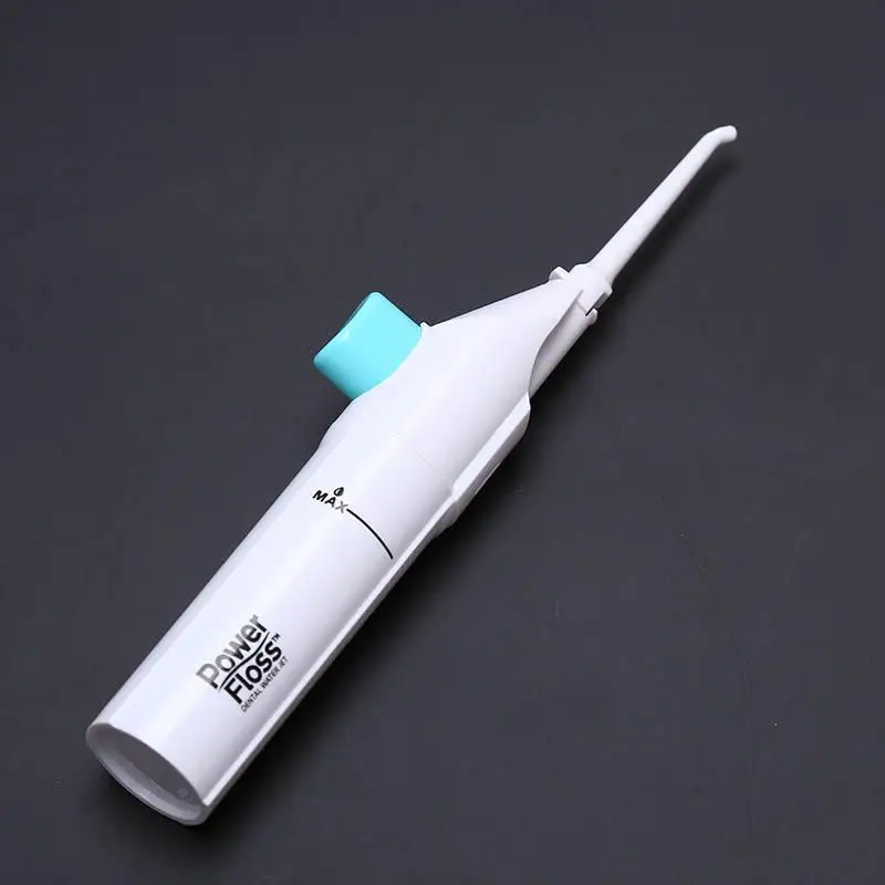 

Portable Power Floss Dental Water Jet Cord Tooth Pick No Batteries Dental Cleaning Whitening Teeth Kit