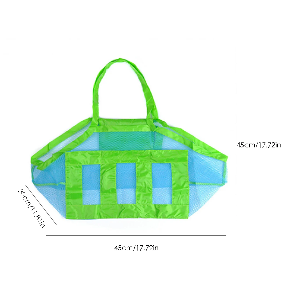 1 шт. детская пляжная сумка для переноски, пляжные игрушки, большая детская коллекция игрушек для хранения, пляжная сумка, Пляжная Сетчатая