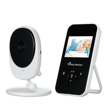 Детский спальный монитор 2,4 ГГц беспроводное соединение 2,4 дюймов ЖК-дисплей Ночного Видения двусторонний контроль температуры разговора ЕС/США штекер