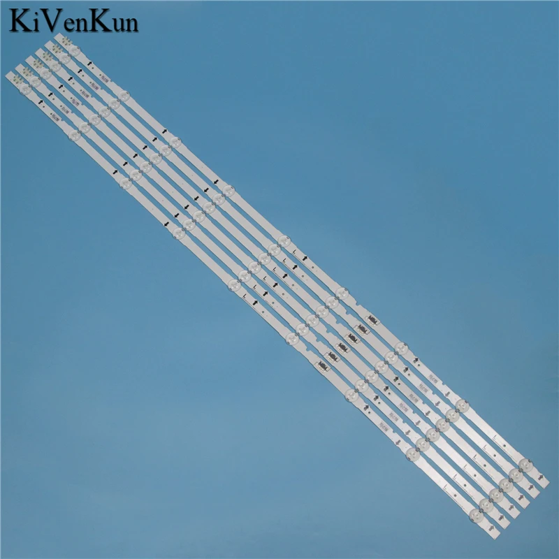 

9 Lamps LED Backlight Strip For Samsung UE48H6470SS UE48H6410SS UE48H6500SL UE48H6410SU UE48H6475SU Bars Kit Television LED Band