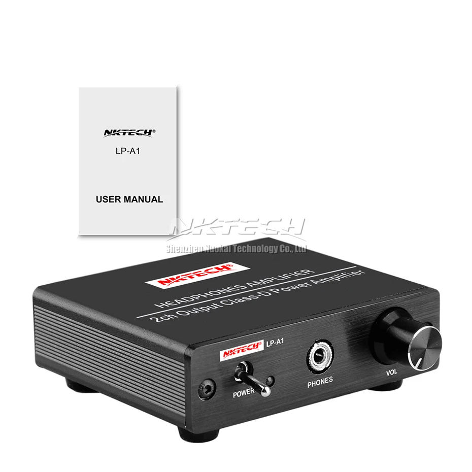 NKTECH LP A1 Digital Power Amplifier Hi Fi Stereo Audio Headphones 20W RMS 2 CH Class D 130g MINI Wireless Amp For Car MP3 MP4