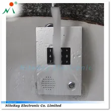 Waterproof SIP Door phone entry intercom with Keypad to use password open door lock for warehouse parking place office apartment