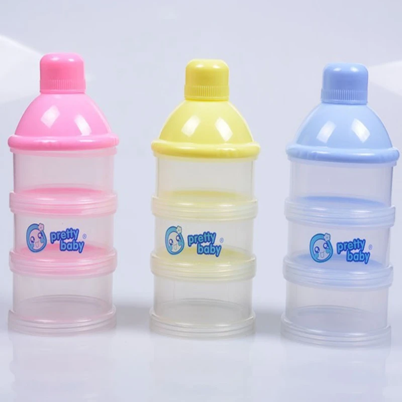 

2019 Baby Mini Store Content Box Tear Open Outfit Three-Layer Collection Newborn Milk Powder Environmental Protection Container