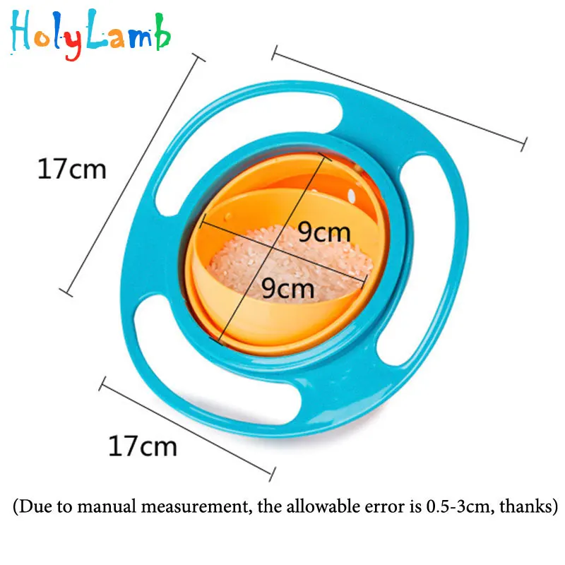 Children Universal 360 Rotate Spill-Proof Bowl Dishes Kid Baby Avoid Food Spilling Feeding Bowls Practical Dinnerware Tableware Children Universal 360 Rotate Spill-Proof Bowl Dishes Kid Baby Avoid Food Spilling Feeding Bowls Practical Dinnerware Tableware