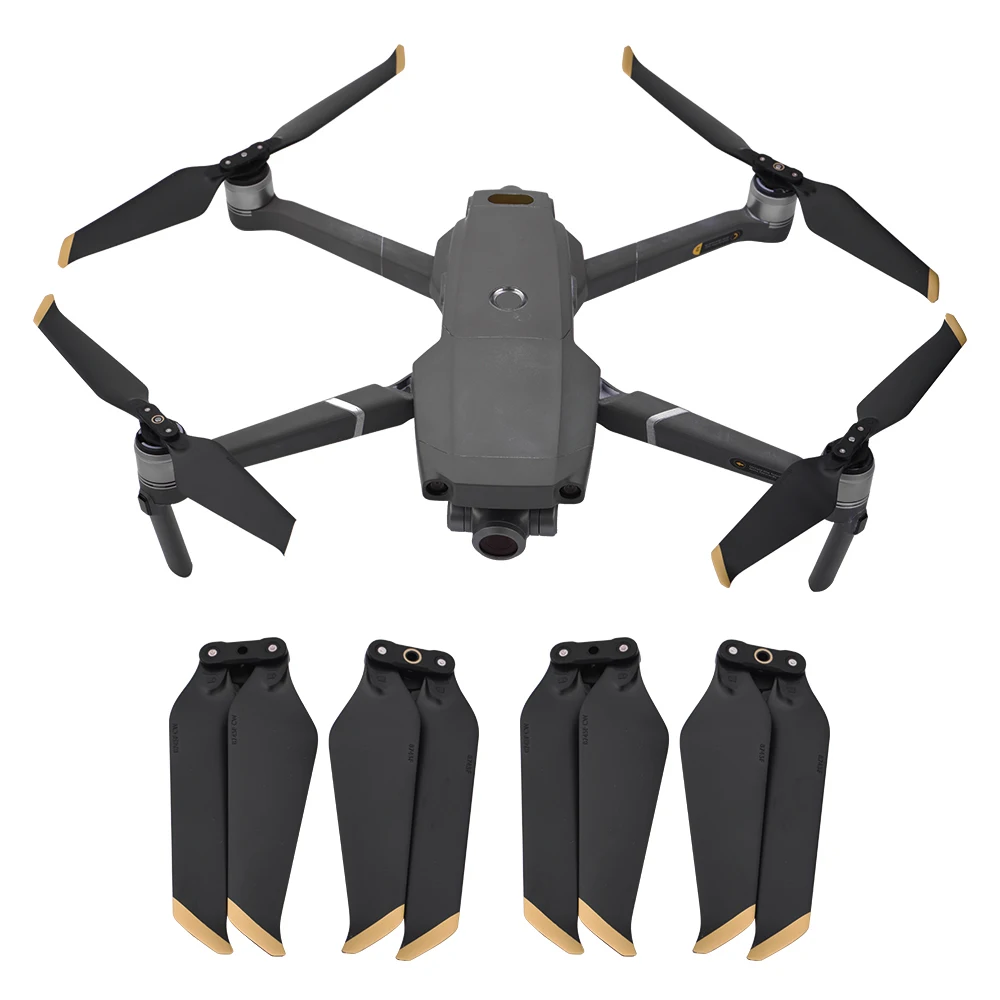 

4 Pairs Propellers Foldable Noise-Reduction For DJI MAVIC 2 Pro Drone 8743 Low-Noise Quick Release Blades Propeller Lightweight