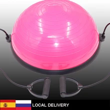half yoga ball body  balance half-ball fitness balls for exercise and gym ball Sport massage Fitball Proof
