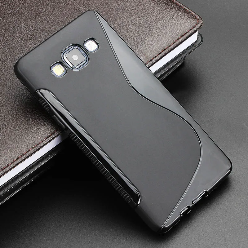 Тонкий мягкий Противоскользящий чехол 2015 S Line Gel TPU для Samsung Galaxy A5 A500|a5 mods|a5 laptopa5