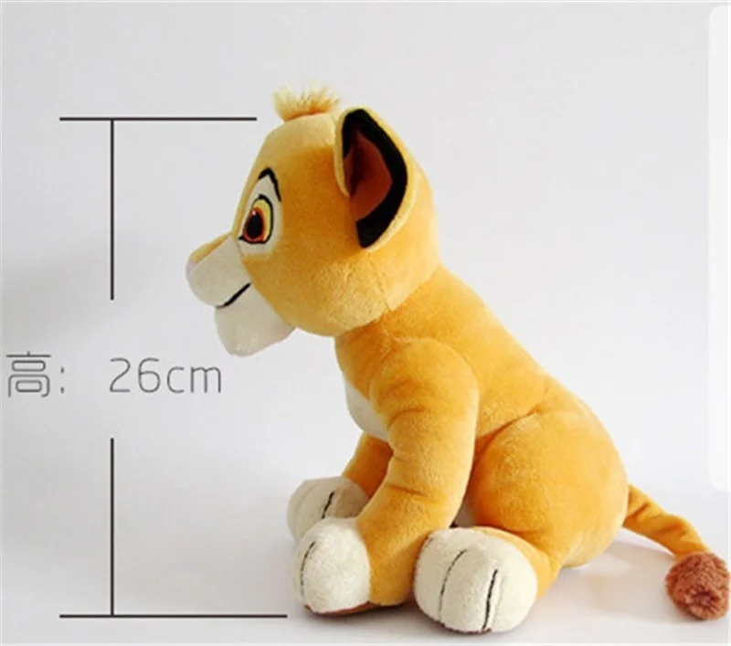 Плюшевые игрушки с героями мультфильмов Король Лев мягкая кукла Simba подарок для