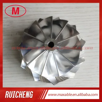 

T04R 451470-0001 66.30/84.00mm 11+0 blades Turbocharger turbo Billet/milling/aluminum 2024 compressor wheel for Racing 66.5/84