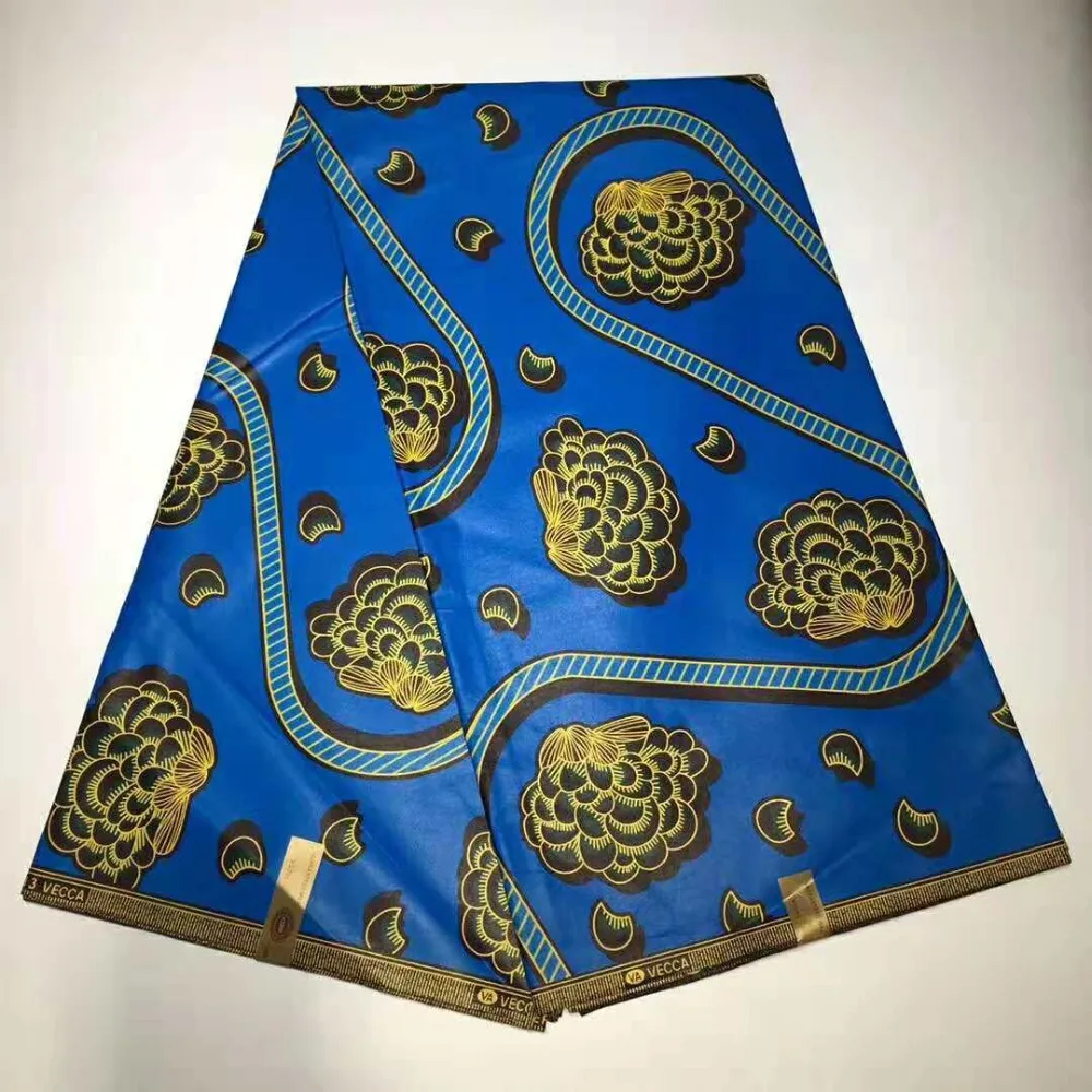 

guarantee ankara 100% cotton fabric real african wax prints fabric 6yds veritable dutch tissu wax africain guinea brocade fabric
