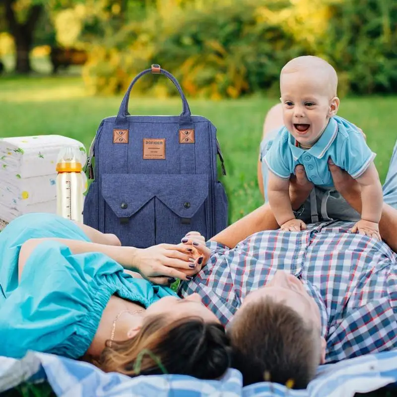 Чистая материнства Водонепроницаемый пеленки дорожная сумка Мумия младенца рюкзак для грудных детей