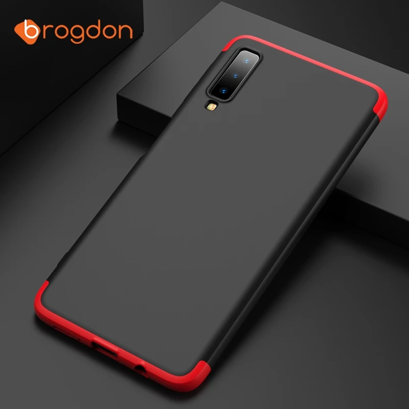 

Walcox Cases For Samsung Galaxy A7 2018 Case For Samsung A8 PLUS 2018 Duos with dual-SIM card slots A730F A730F/DS Matte Covers