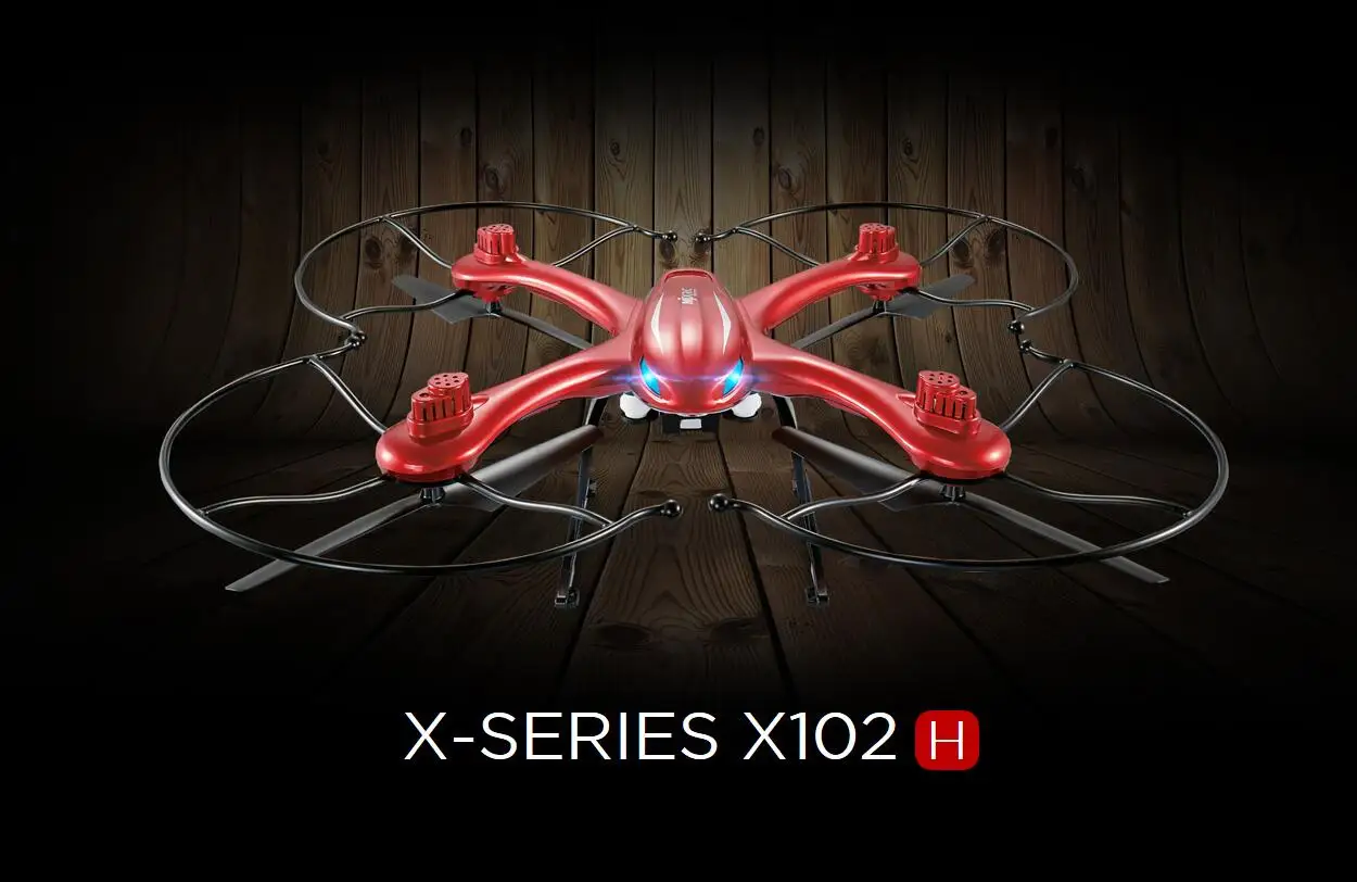 MJX X102H X SERIES 4CH 6 осевой гироскоп удержание высоты один ключ возврат RC Квадрокоптер
