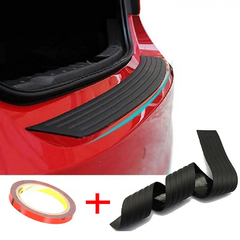 Universal Car Rear Bumper Sill/Protector Plate Rubber Cover Guard Trim Pad for all Infiniti