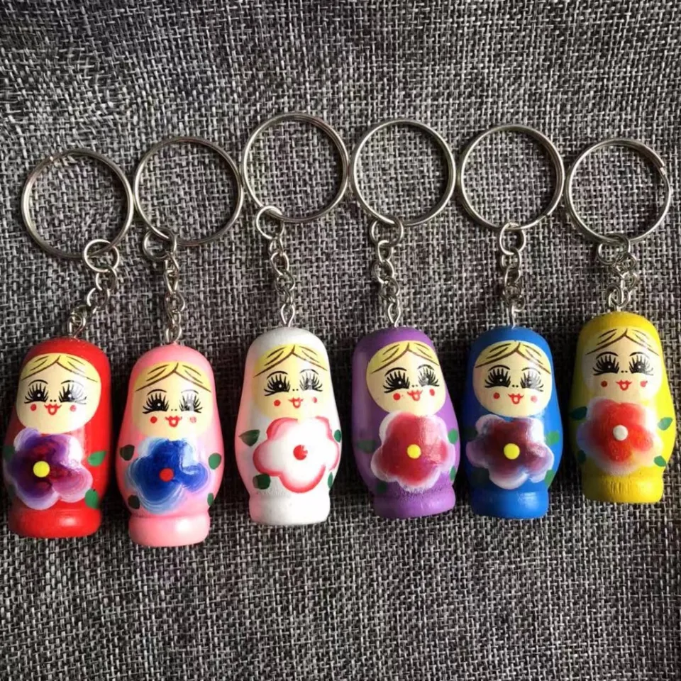russian doll keyring