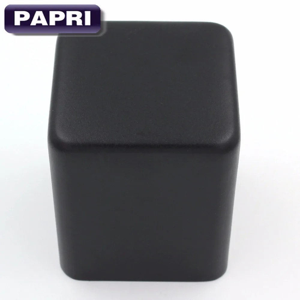 

PAPRI 1PCS 85*85*100mm DIY Black Metal Transformer Cover Case Box HIFI Protect Cover Enclosure For Audio Tube Amplifier