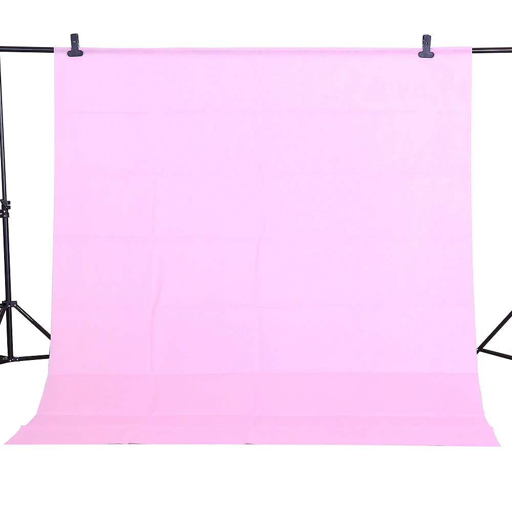 CY горячая Распродажа 1,6x3 м розовый цвет хлопок нетканый Текстиль муслин фото фоны Студия фотография экран фон-хромакей