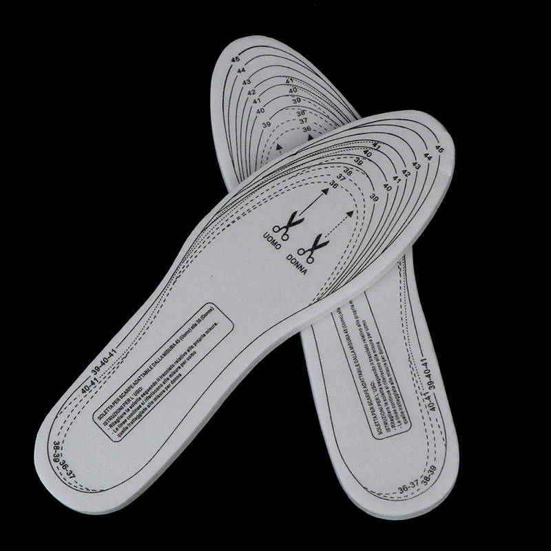 1Pair Breathable Sweat Absorbing Comfortable Shock Sport Shoes Pad Memory Foam Shoe Pad Insoles Thin Insole Foot Care Tools