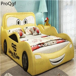 1 шт. в комплекте, детская кровать для мальчиков и девочек с изображением машины - Цвет: 3
