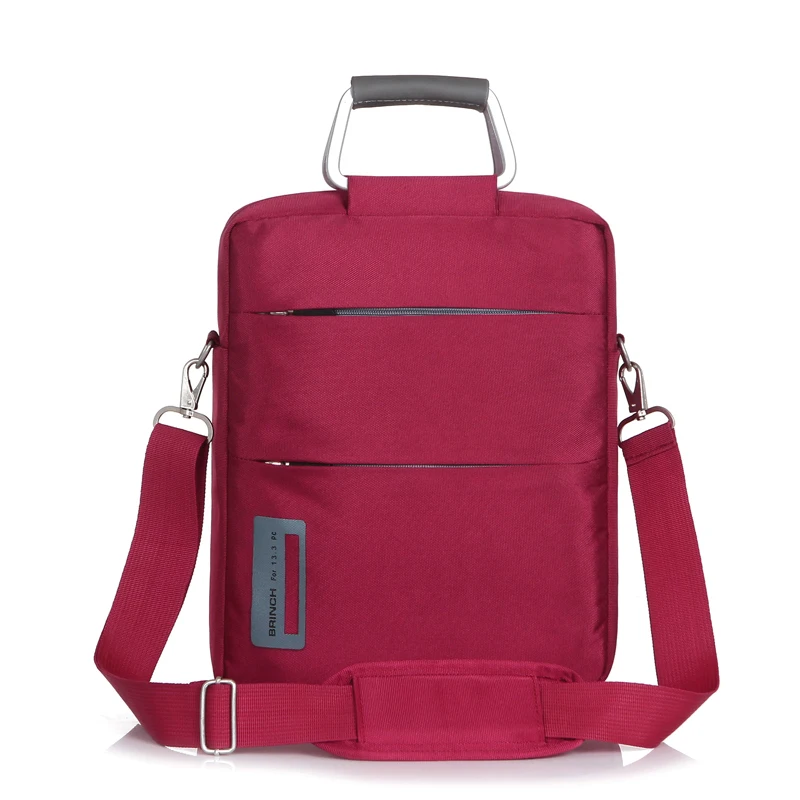 vertical laptop shoulder bag