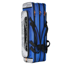 Горячая Распродажа утепленные многофункциональная сумка для рыбалки Водонепроницаемый Оксфорд Материал прочная Удочка мешок, мешок для вещей рыболовные снасти Сумка