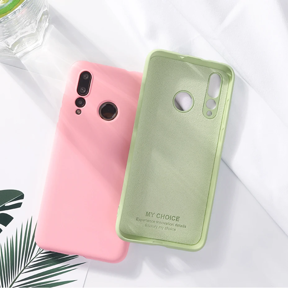 Original Soft Summer Liquid Silicone Case For SamSung Galaxy S8 S9 S10 Plus S10E M10 M20 Note 8 9 Back Cover S7 Edge M30 A60 A70
