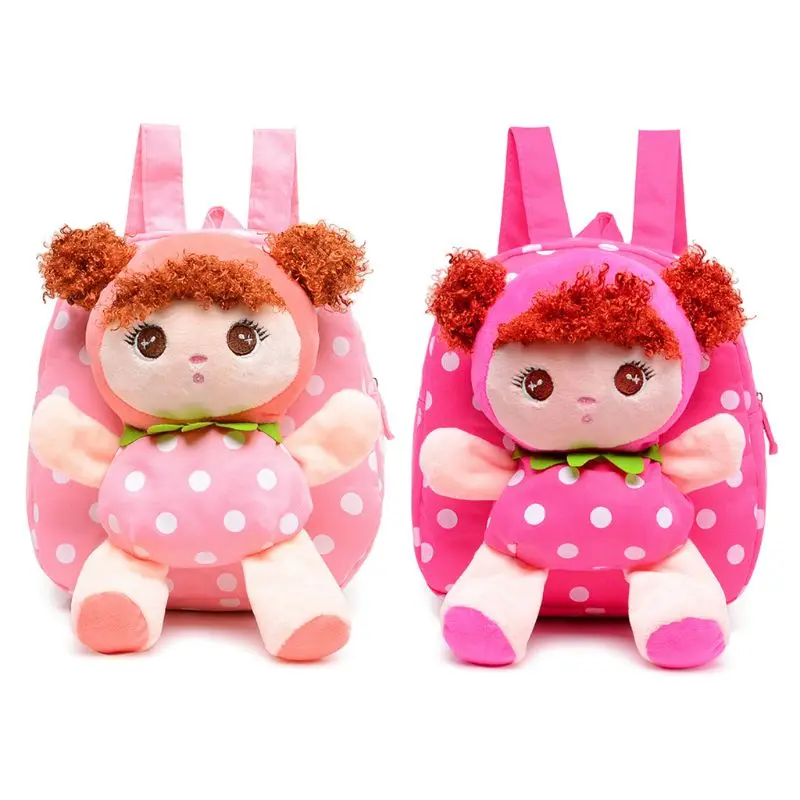 NoEnName_Null High Quality Cute Kids Toddler Backpack Plush Toy